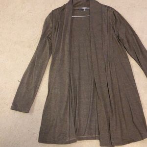 Brown cardigan